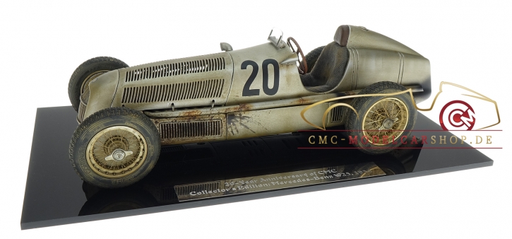 CMC Mercedes-Benz W25, #20 Eifelrennen, 1934 "DIRTY HERO ®" Anniversaire "20 Ans CMC"