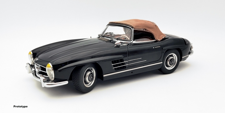 CMC Mercedes-Benz 300 SL, W198, schwarz, Softtop Dach