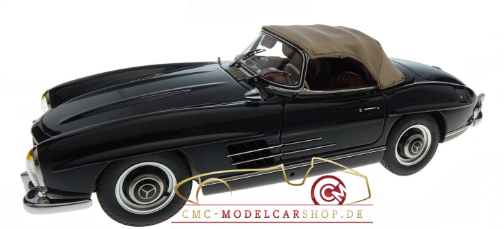 CMC Mercedes-Benz 300 SL, W198, schwarz, Softtop Dach