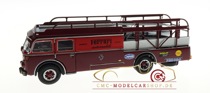 CMC Ferrari Renntransporter, Typ Fiat 642 RN2 Bartoletti, 1957, 1:64