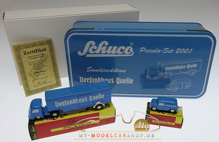 Schuco Piccolo Set Quelle Versandhaus 2001