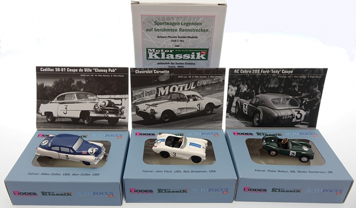 Schuco Piccolo Motor Klassik Set 2005 Techno Classica