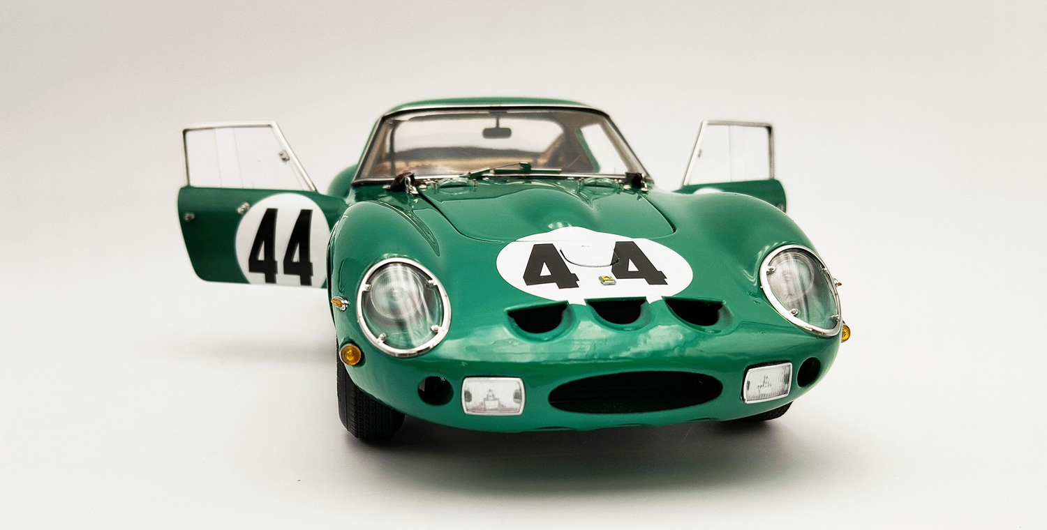 FERRARI 250 GTO 44 DAVID PIPER 2.0-BRITISH GP GT RACE SILVERSTONE 1963 RHD 2EME