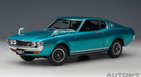 Autoart Toyota Celica Liftback 2000GT RA25 1973 Turquoise Bleu Metallic