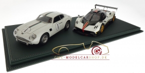 Atlantic Vitrine Mulhouse Leder Grün 1:12 Modelle