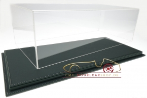 Atlantic Vitrine Mulhouse Leder Grün 1:12 Modelle