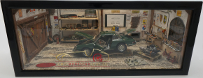 Vintage Diorama CMC Porsche 901, Rudiorama, Single Piece