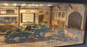 Vintage Diorama CMC Porsche 901, Rudiorama, Einzelstück