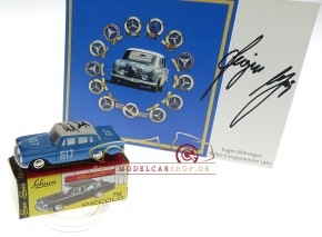 Schuco Piccolo Mercedes-Benz 300 SE, signed by Eugen Böhringer