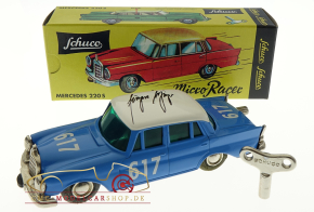 Schuco Micro Racer Mercedes-Benz 300 SE, signed by Eugen Böhringer