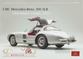 CMC model car brochure Mercedes-Benz 300 SLR Uhlenhaut Coupé