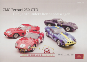 CMC model car brochure Ferrari 250 GTO