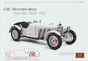 CMC modèles brochure Mercedes-Benz SSK, 1928-1932