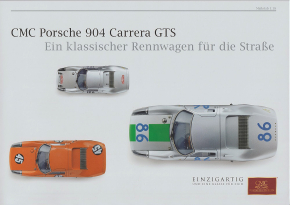 CMC brochure Porsche 904 Carrera GTS