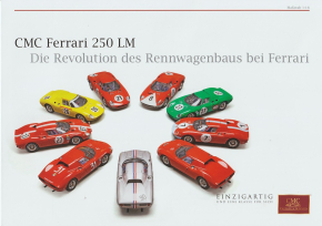 CMC Prospekt Ferrari 250 LM