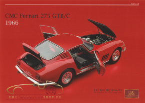 CMC model car brochure Ferrari 275 GTB/C, 1966