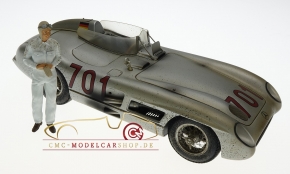 Figutec Figur Rennfahrer verschmutzt, 1:18