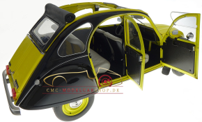 IXO Premium X Citroen 2CV Charleston Gelb/Schwarz, 1:8