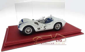 Atlantic Vitrine Mulhouse Leder Rot 1:18 Modelle