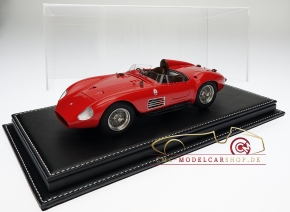 Atlantic Vitrine Mulhouse Leder Schwarz 1:18 Modelle