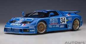 Autoart Bugatti EB110 LM Le Mans 24h 1994 #34
