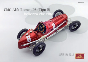 CMC model car brochure Alfa-Romeo P3 Tipo B