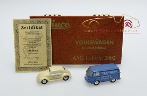 Schuco Piccolo Set Volkswagen AMI Leipzig 2002