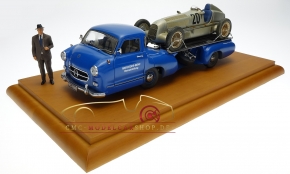 CMC Vitrine (Original) für MB Renntransporter 1:18