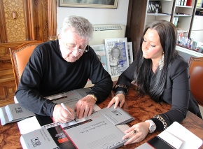 CMC Mercedes-Benz W196, Hans Herrmann, Signature Édition Diorama