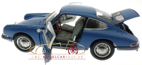 CMC Porsche 901 (Serie) 1964 emailbleu, l'interieur cuir gris