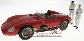 CMC Bundle Maserati 300S Dirty Hero ® moteur comprenant, 2 figures et vitrine exclusive