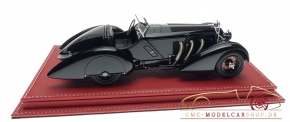 CMC Mercedes SSK "Schwarzer Prinz" inkl. Atlantic Vitrine