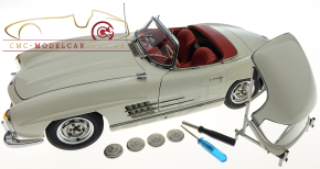 CMC Mercedes-Benz 300 SL, W198, Hardtop, white