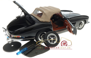 CMC Mercedes-Benz 300 SL, W198, schwarz, Softtop Dach