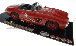 CMC Mercedes-Benz 300 SL Roadster,W198, Rennvariante, CGS 2026, rot, #4