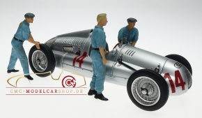 Figutec Set 3 Figures mechanics Auto-Union 1:18