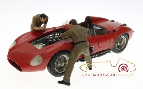 Figutec Set 2 italienische Mechaniker Figuren 1:18