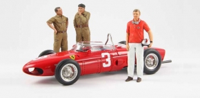 Figutec Set Graf Berghe v. Trips, 3 Figuren 1:18, 1961