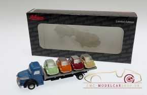 Schuco Piccolo Set Krupp LKW mit 4 Isetta