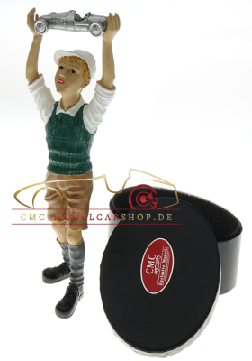 Figur Boy "VIVE LES CMC", shirt green with CMC Auto-Union Typ C