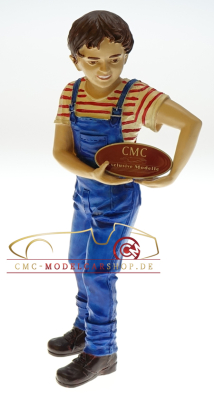 Figure Boy Mechanic shirt red "VIVE LES CMC"