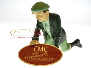 Figure Boy kneeling green "VIVE LES CMC"