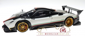 AUTOart Pagani Zonda R white italien stripes