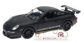 Welly Porsche 911 GT3 RS, matt schwarz, Porsche Museum