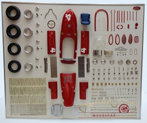 CMC Model Art Ferrari Dino 156 F1 #4 Phil Hill, Sharknose Panneau de pièces 1:12