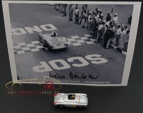Schuco Piccolo Porsche Spyder signiert Hans Herrmann