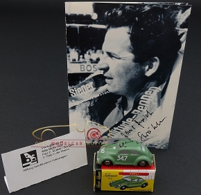 Schuco Piccolo VW Käfer signiert Paul Ernst Strähle
