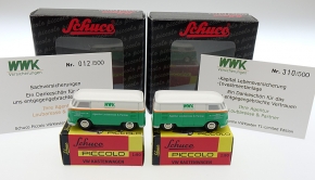 Schuco Piccolo Set VW T1 WWK Agentur Loubaresse & Partner